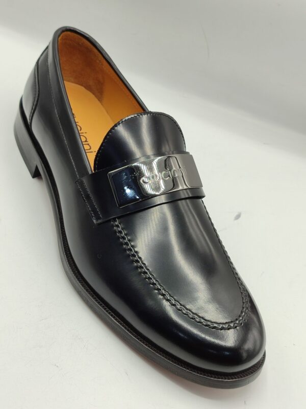 Cruciani Black Loafers