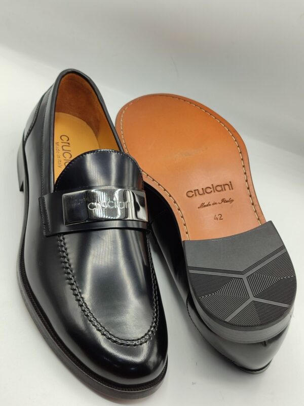 Cruciani Black Loafers - Image 2