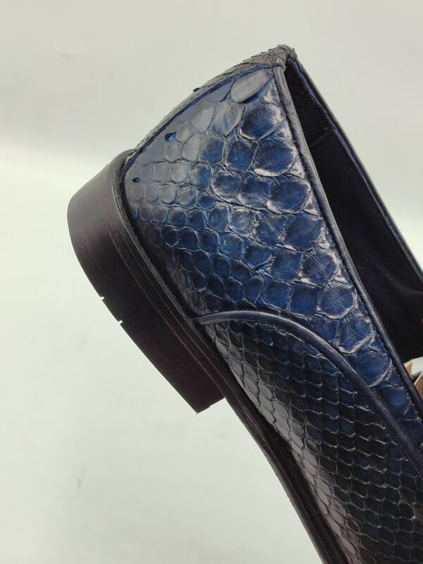 Moreschi blue Skin leather Loafers - Image 5