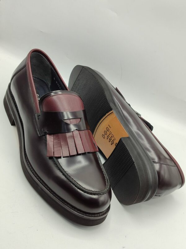 Oggi Wine Black Casual Shoe