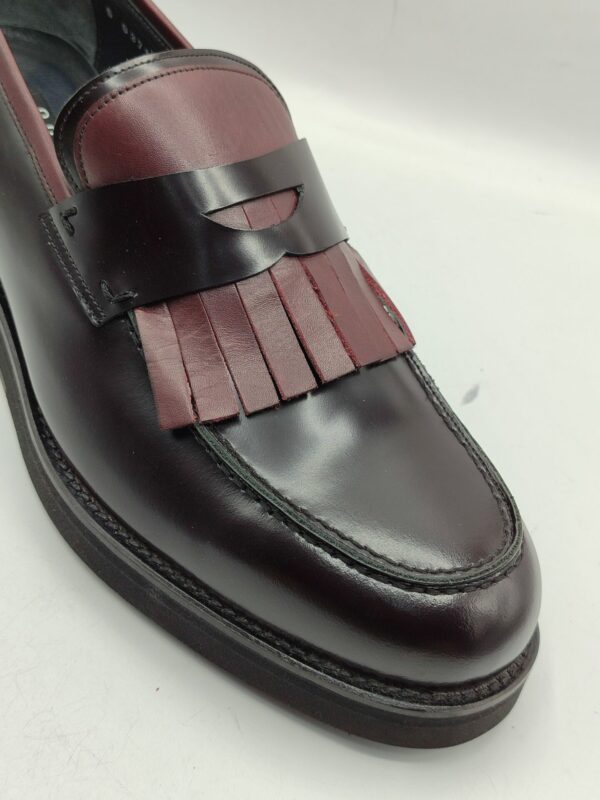 Oggi Wine Black Casual Shoe - Image 3