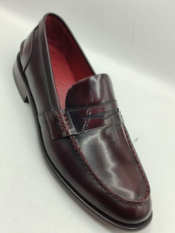 Genio wine penny Loafers - Image 2