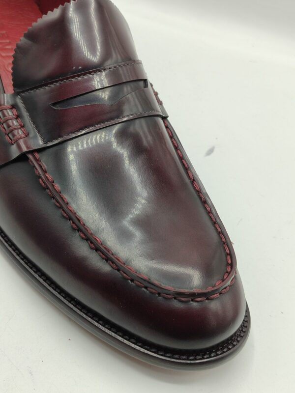 Genio wine penny Loafers - Image 3