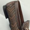 Salvatore Freegamo Brown Net Loafers - Image 2