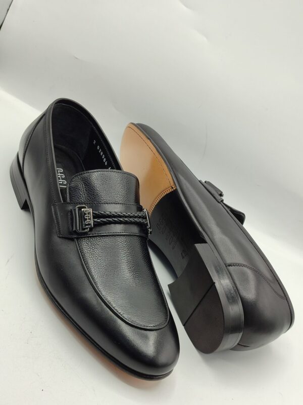 Oggi Black Loafers