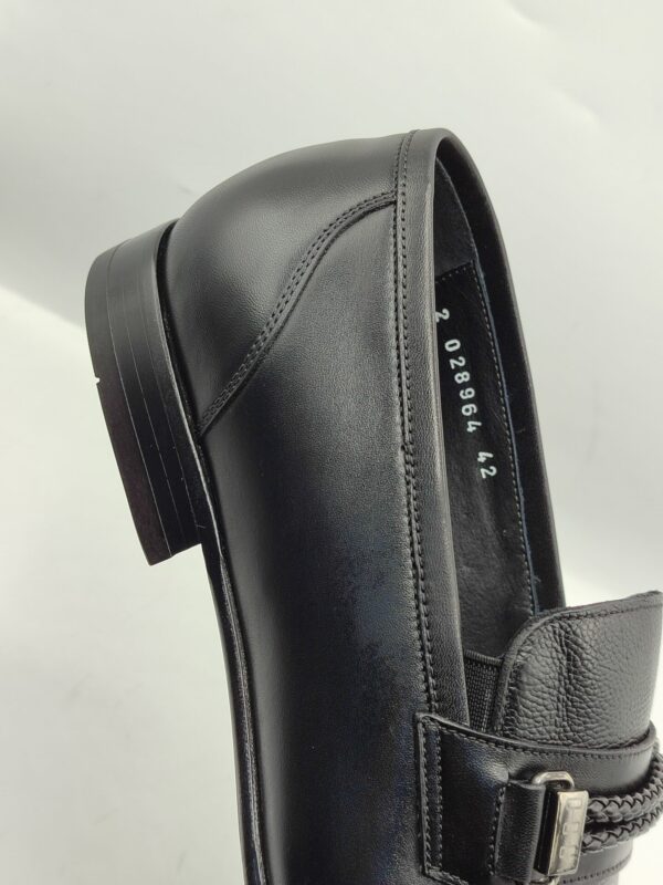 Oggi Black Loafers - Image 2